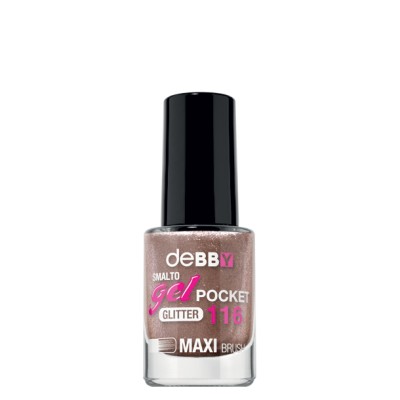 1 - deBBY Gel Pocket 116 glitter champagne 4.5ml