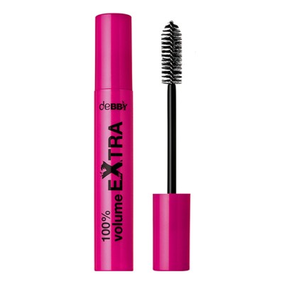 1 - deBBY 100%volumeEXTRA Mascara Extra Black 16ml