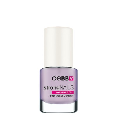 1 - deBBY strongNAILS HARDENER 3in1 01 transparent