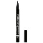 1 - deBBY 100%precision EYELINER PEN DUAL TIP black