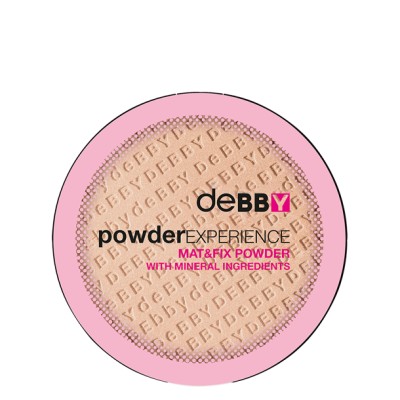 1 - deBBY powderEXPERIENCE MAT&FIX POWDER 01 - nude