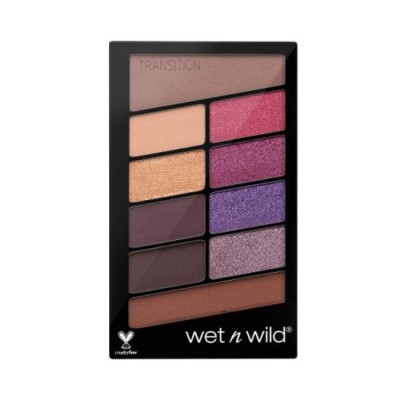 1 - wet n wild Color Icon 10 Pan Palette ombretto 761B V.I.Purple 8,5 g Opaco, Brillante