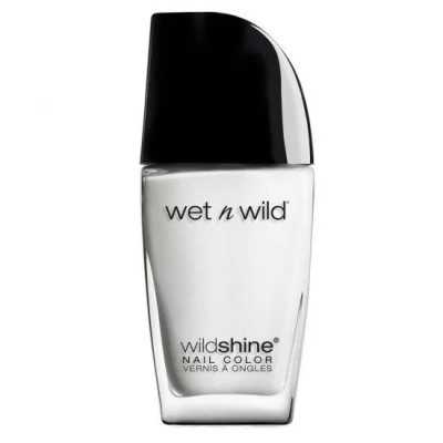 1 - wet n wild Wild Shine Nail Color smalto per unghie 12,3 ml Bianco Lucida