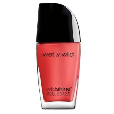 1 - wet n wild Wild Shine Nail Color, 475C Grasping at Strawberries, 12.3ml