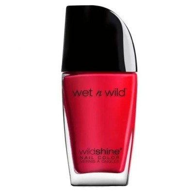 1 - wet n wild Wild Shine Nail Color, 476E Red Red, 12.3ml