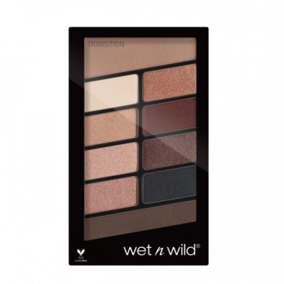 1 - wet n wild Color Icon 10 Pan Palette ombretto 8,5 g 757A Nude Awakening Opaco, Satinata