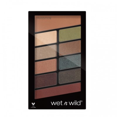 1 - wet n wild Color Icon 10 Pan Palette ombretto 8,5 g 759 Comfort Zone Opaco, Satinata