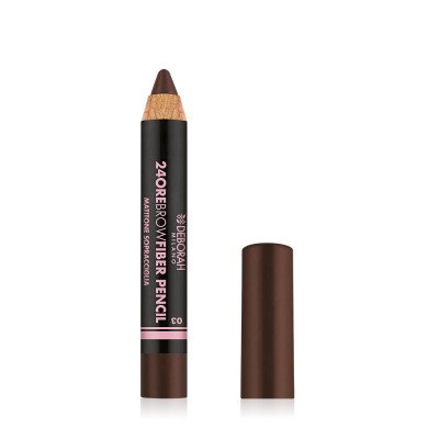 1 - Deborah Milano Matitone 24ore Brow Fiber Pencil Dark Brown 3