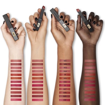 1 - Yves Saint Laurent Rouge Pur Couture The Slim Velvet Radical 310 Fuchsia.Never.Over