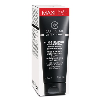 1 - Collistar Uomo Face & Beard Moisturizing Fluid face moisturizer Men 100 ml Emulsion