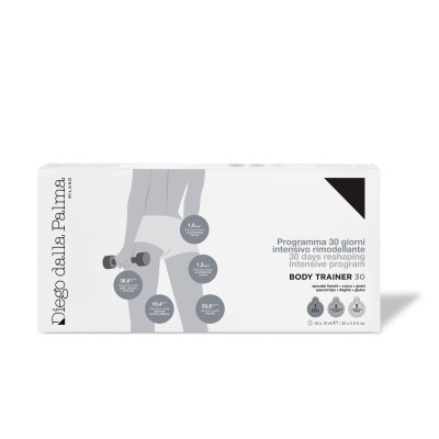 1 - Diego dalla Palma Body Trainer 30, Programma 30 giorni Intensivo Rimodellante, 30x 10 ml