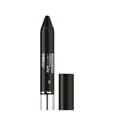 1 - deBBY eyeCHUBBY Eyeshadow 02 Black Mat
