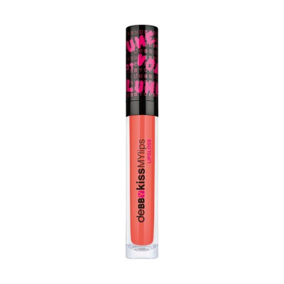 1 - deBBY kissMYlips Lipgloss Volume Effect 06 Salmon Orange