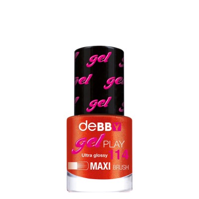 1 - deBBY gelPLAY 114 Metal Red