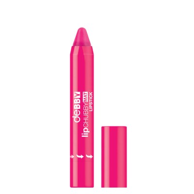 1 - deBBY Lipchubby Mat Lipstick 19 Fucsia
