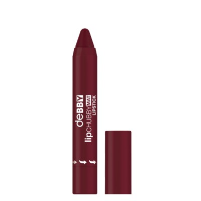 1 - deBBY Lipchubby Mat Lipstick 20 Bordeaux
