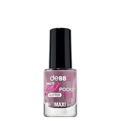 1 - deBBY gelPOCKET 111 glitter soft lilac