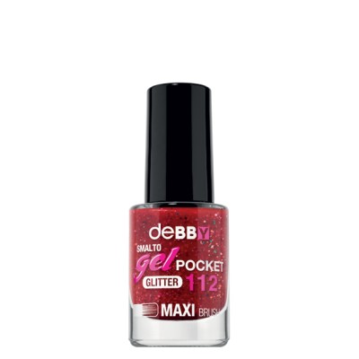 1 - deBBY gelPOCKET 112 glitter red