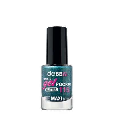 1 - deBBY gelPOCKET 115 glitter peacock