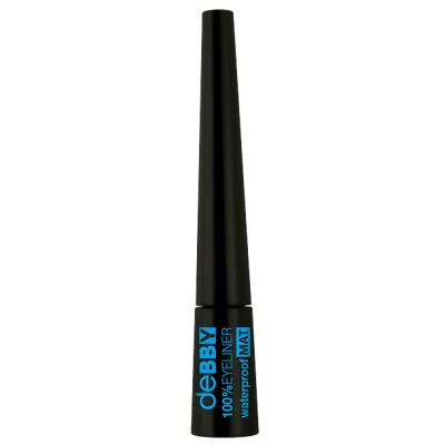 1 - deBBY 100%eyeliner MAT WATERPROOF