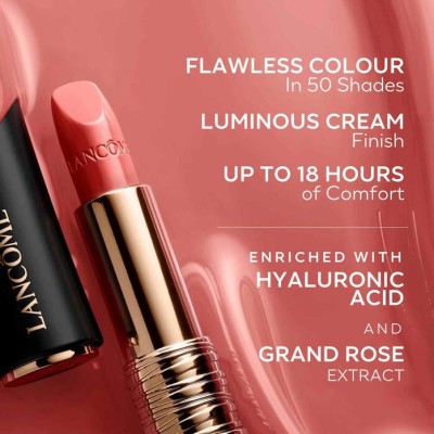 1 - Lancôme L'absolu Rouge Cream 525 French-Bisou 3.4g