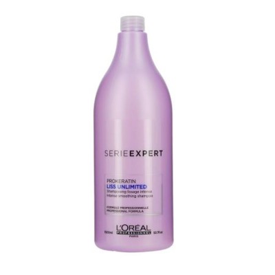 1 - L’Oréal Paris Serie Expert Liss Unlimited ProKeratin Donna Professionale Shampoo 1500 ml