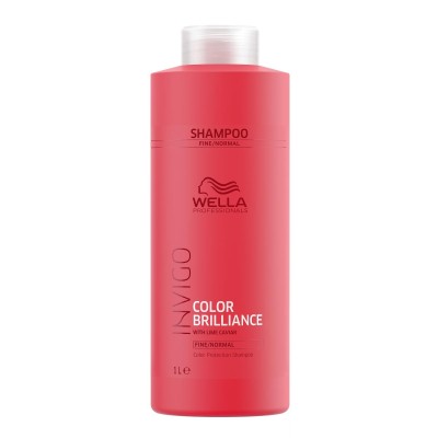 1 - Wella Professionals INVIGO Brilliance Shampoo per Capelli Normali-Fini 1000ml