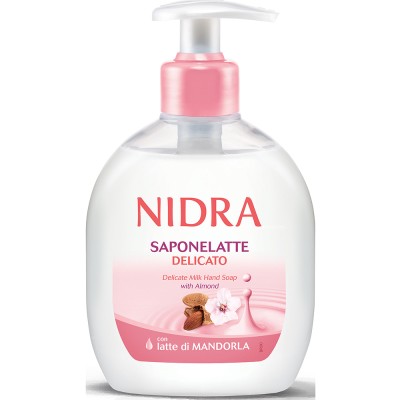 1 - Nidra Saponelatte Delicato Con Latte di Mandorla 300ml