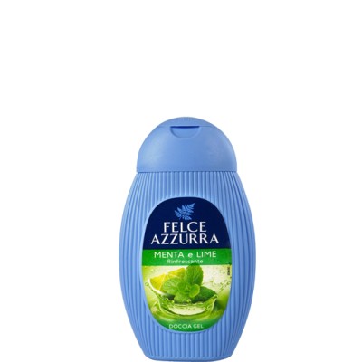 1 - Felce Azzurra Shower Gel Mint and Lime 250 ml Women Body Amber, Jasmine, Lily of the valley, Lime, Mint, Musk, Orchid