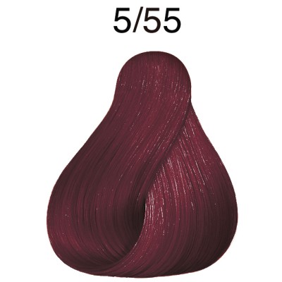 1 - Wella Color Fresh 5/55 Light Brown/intense Red Violet 75ml