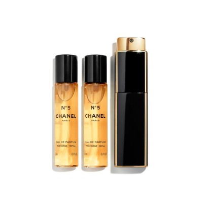 1 - CHANEL N°5 Twist & Spray Eau De Parfum 3 x 20ml