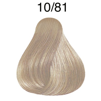1 - Wella Color Fresh 10/81 Lightest Blonde/pearl Ash 75ml