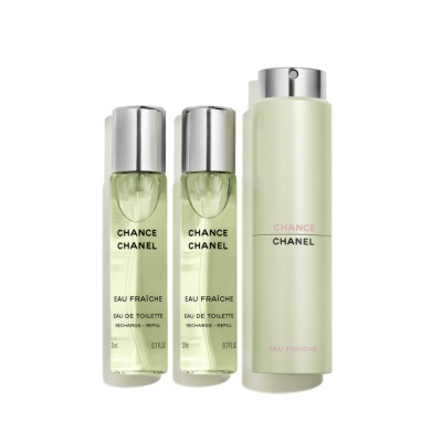 1 - CHANEL Chance Eau Fraiche Eau De Toilette Twist And Spray 3x20 ml