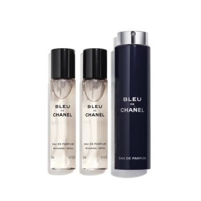 1 - CHANEL Bleu De Eau de Parfum 3x20ml