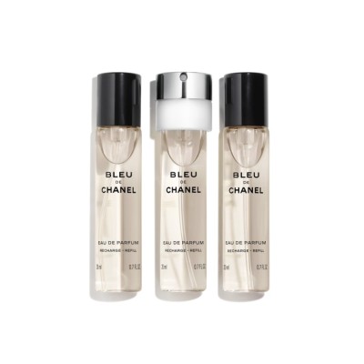 1 - CHANEL Bleu De Eau de Parfum Ricarica 3x20ml
