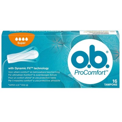 1 - o.b. ProComfort Super Tampon 16 pc(s)