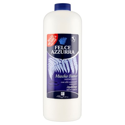 1 - Felce Azzurra Muschio Bianco Dopuna 750 ml Sapone liquido 1 pz