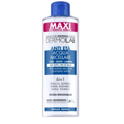 1 - Dermolab Acqua Micellare Anti Eta’ 6 In 1 400ml