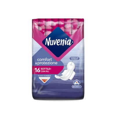 1 - Nuvenia Sottile Normal con ali 16Pz