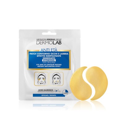 1 - Deborah Milano Dermo Lab Patch Contorno Occhi E Labbra Effetto Rimpolpante Anti Eta’