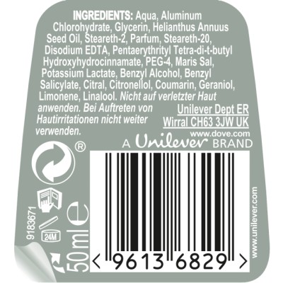 1 - Dove Men+Care Fresh Elements Uomo Deodorante roll-on 50 ml 1 pz