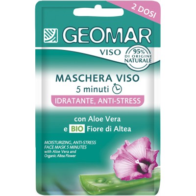 1 - GEOMAR Maschera Viso Idratante Anti-Stress 15ml