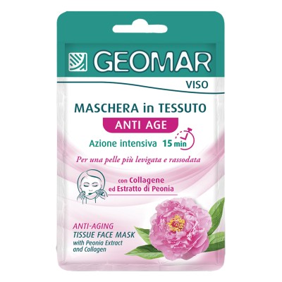 1 - GEOMAR Anti Aging Tissue Face Mask Lifting mask Women 22 ml Sheets