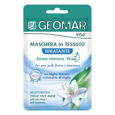 1 - GEOMAR Maschera Viso in Tessuto Idratante 22ml