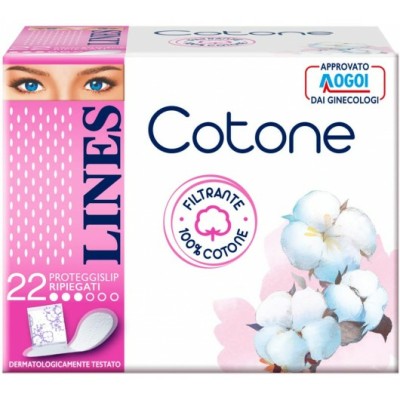 1 - Lines Cotone Proteggislip 22 Pezzi