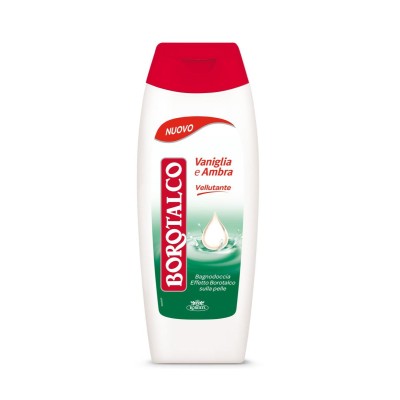 1 - Borotalco Velvet Gel doccia Unisex Corpo Mandorla, Vaniglia 500 ml