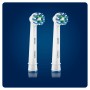 1 - Oral-B CrossAction Brush Heads 2 pc(s) Blue, White