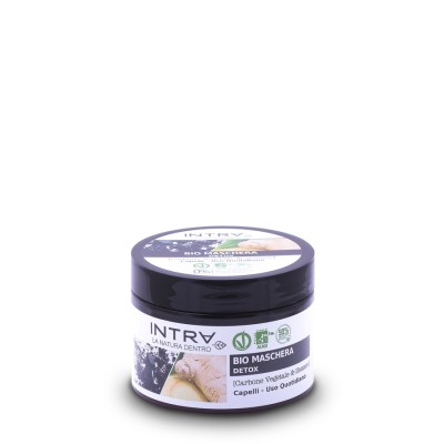 1 - Intra Carbone Vegetale & Zenzero Bio Maschera Detox 250ml