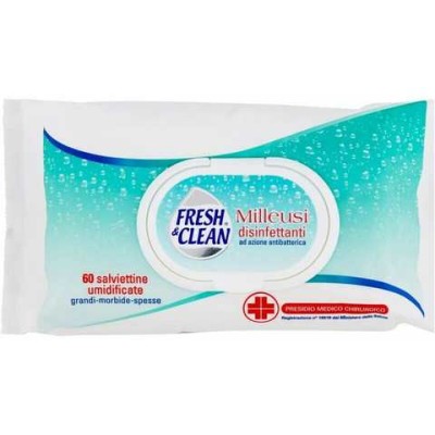 1 - Fresh&Clean Sanitizer Multipurpose Cleansing wipe Unisex