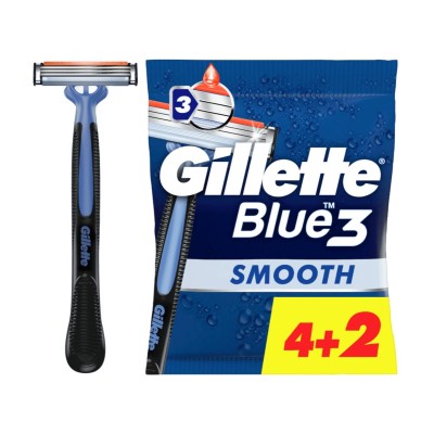 1 - Gillette Blue3 Smooth Blu